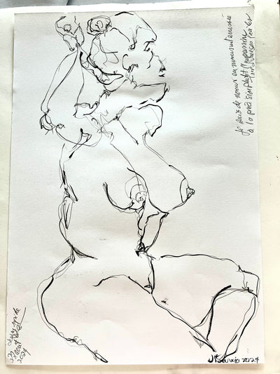 life drawing naturally its on real shitty paper!